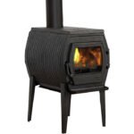 GLOBEFIRE Gussofen Charon I, Gusseisen, 7 kW – schwarz