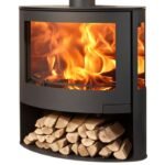 PANADERO Kaminofen Iris, Stahl, 7,8 kW – schwarz
