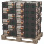 REKORD Braunkohlebriketts 900kg Folienpack auf Euro-Palette