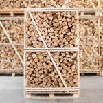 Brennholz Buche 33 cm – Palette 900 kg (kammergetrocknet, gespalten)